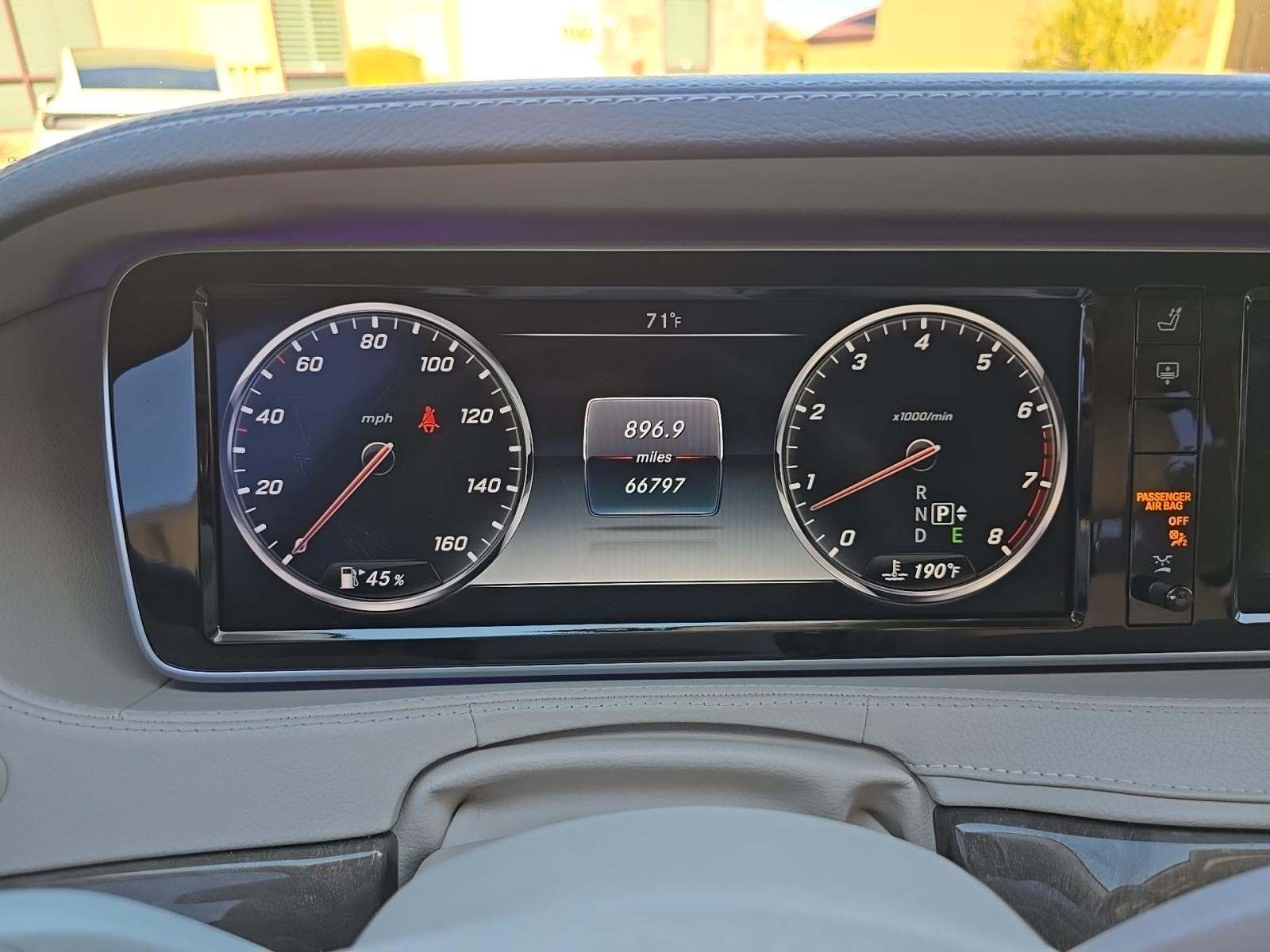 2015 Mercedes-Benz S-Class S 550 RWD