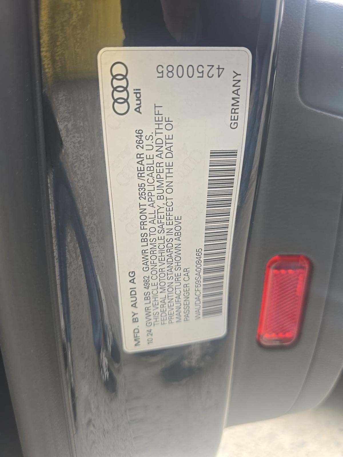 2025 Audi A5 S Line Premium AWD