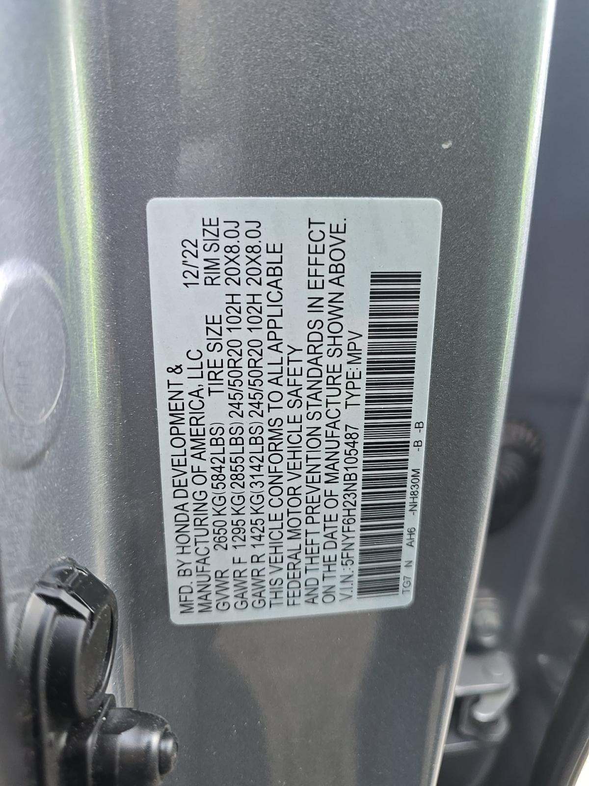 2022 Honda Pilot Special Edition AWD