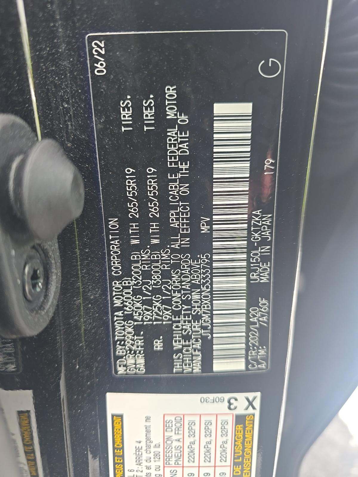 2022 Lexus GX GX 460 Luxury AWD