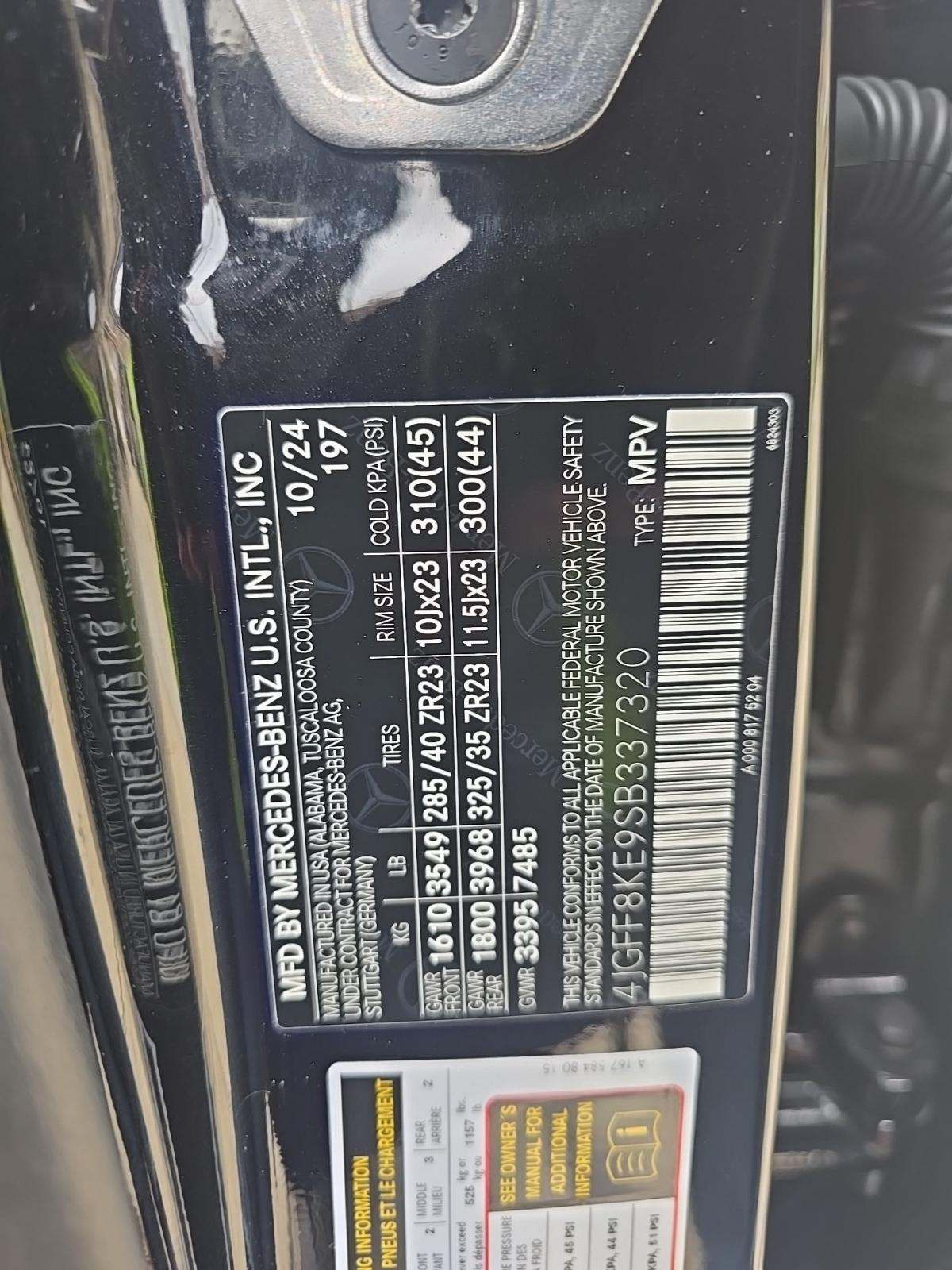 2025 Mercedes-Benz GLS AMG GLS 63 AWD