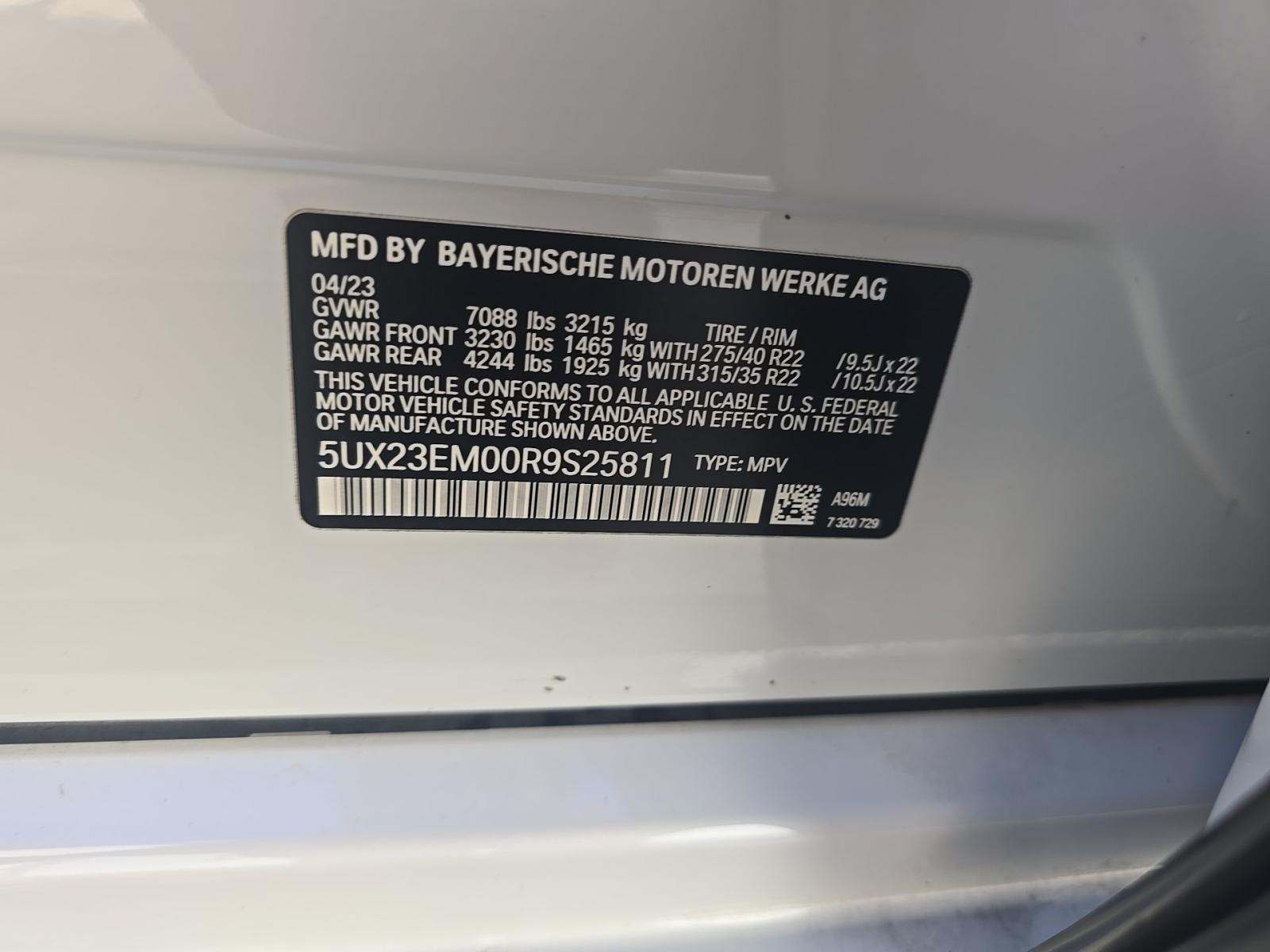 2024 BMW X7 xDrive40i AWD