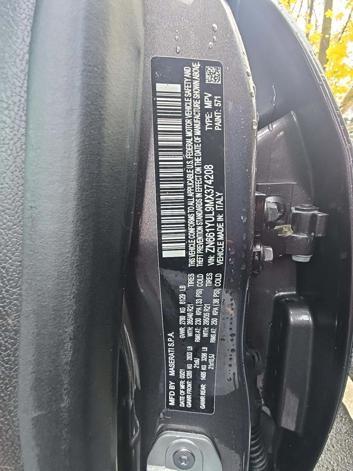 2021 Maserati Levante S GranLusso AWD