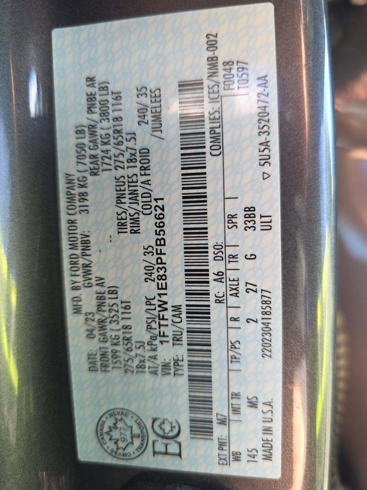 2023 Ford F-150 XLT AWD