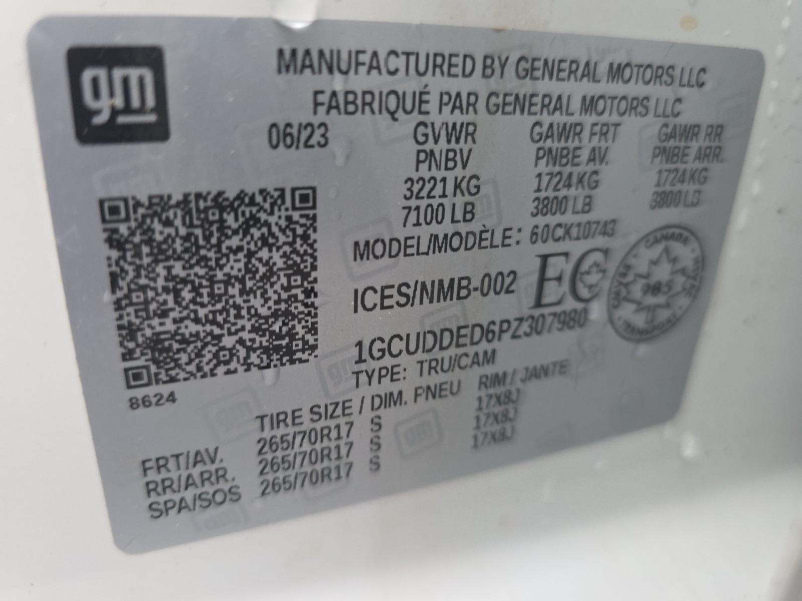 2023 Chevrolet Silverado 1500 LT AWD