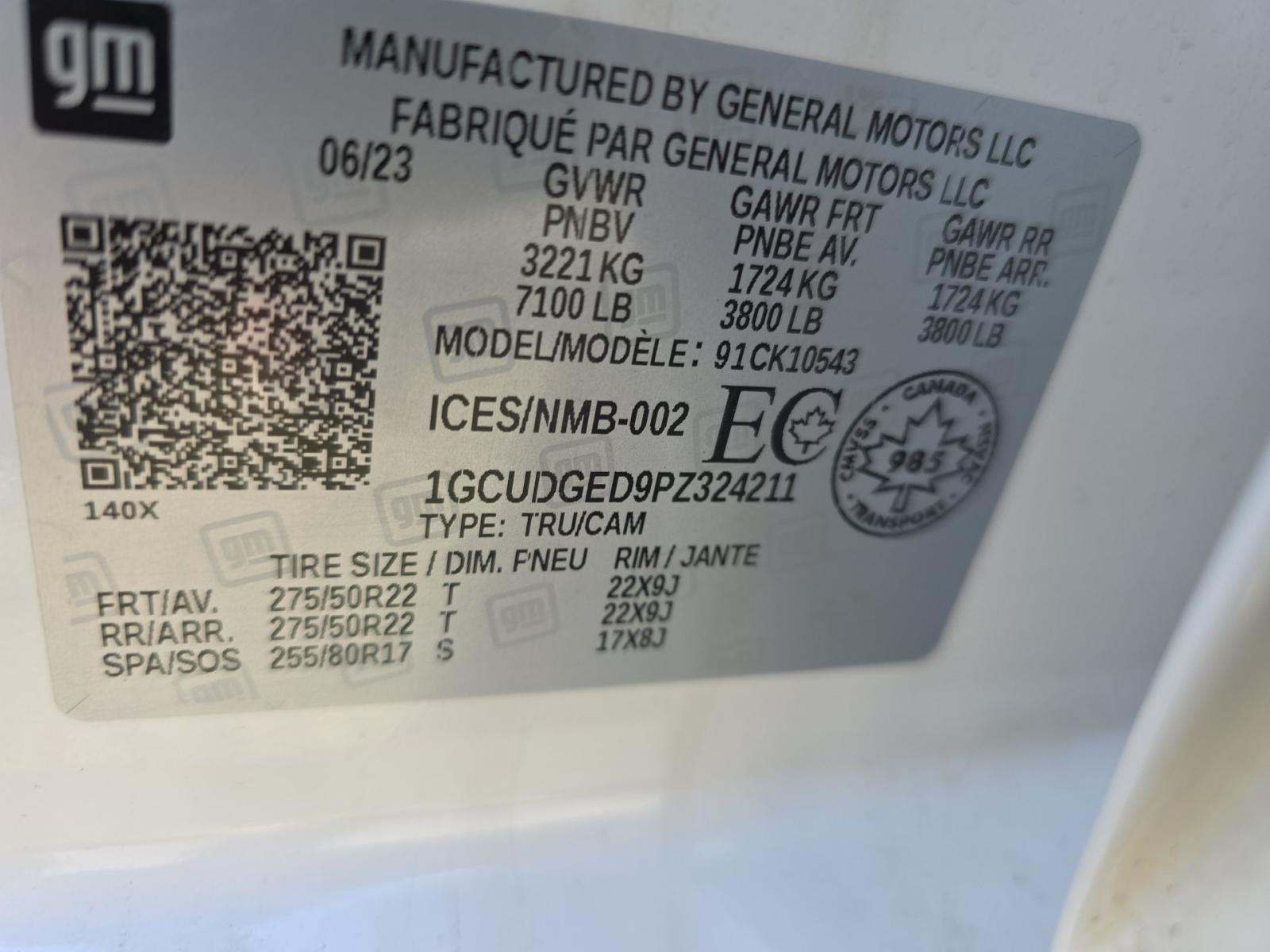 2023 Chevrolet Silverado 1500 LTZ AWD