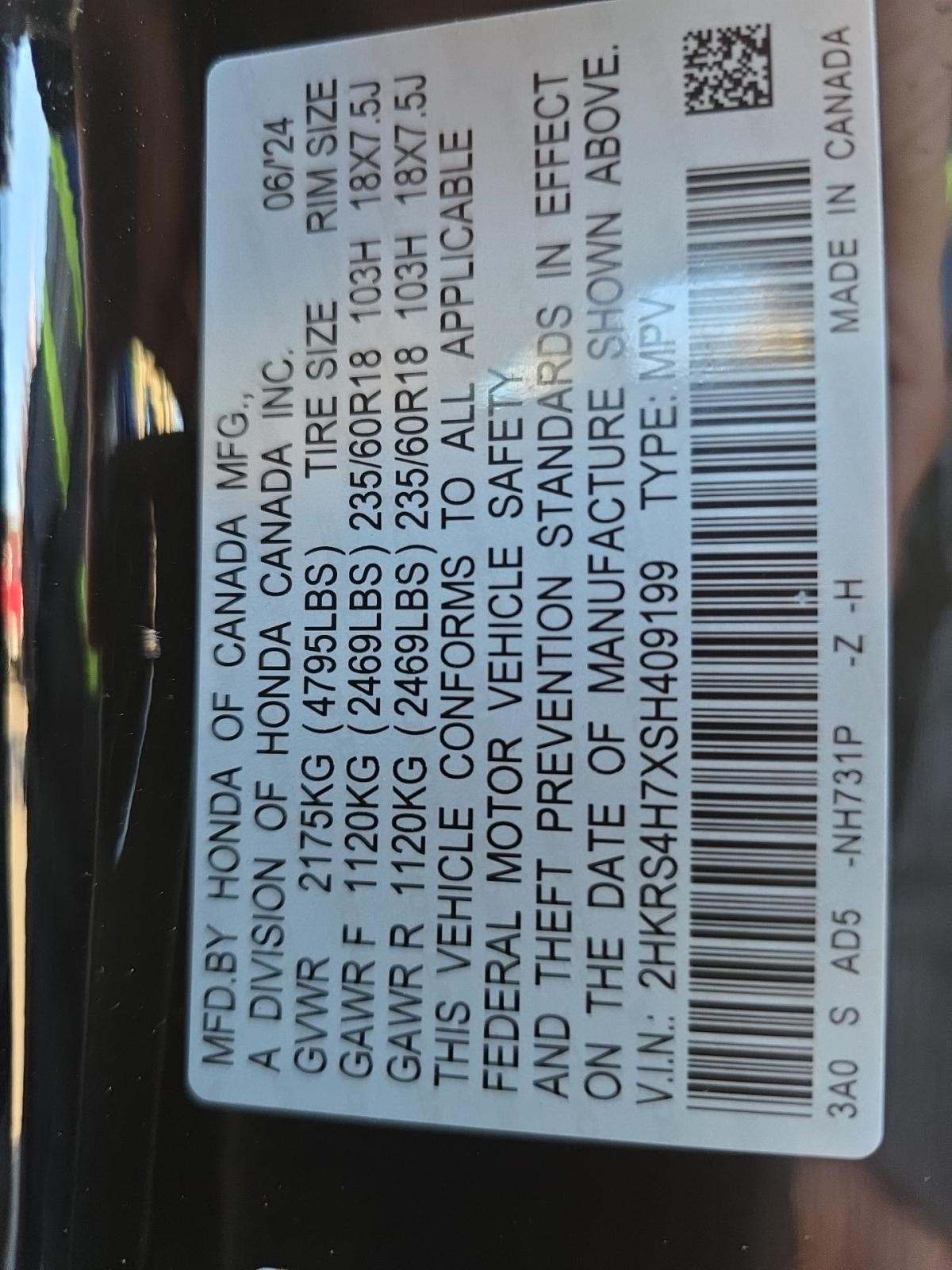 2025 Honda CR-V EX-L AWD