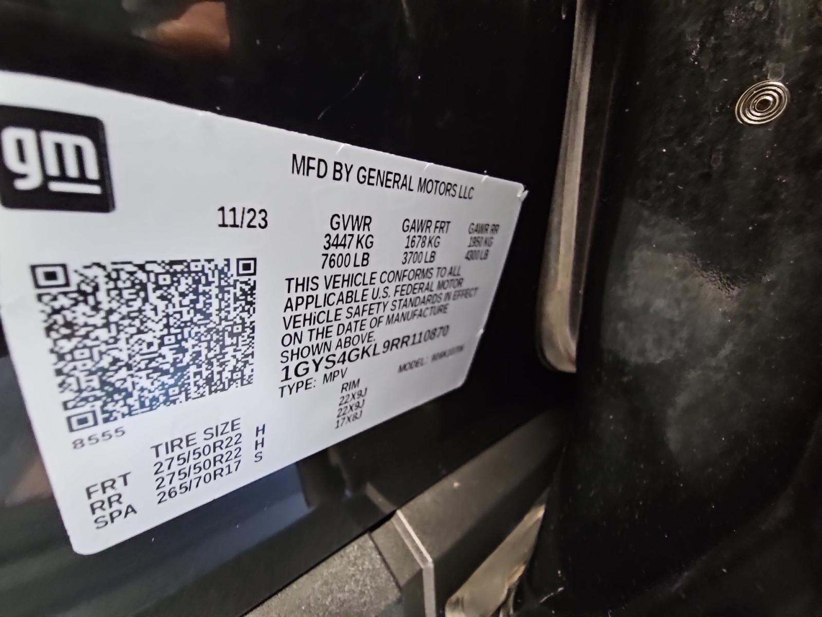 2024 Cadillac Escalade Sport Platinum AWD