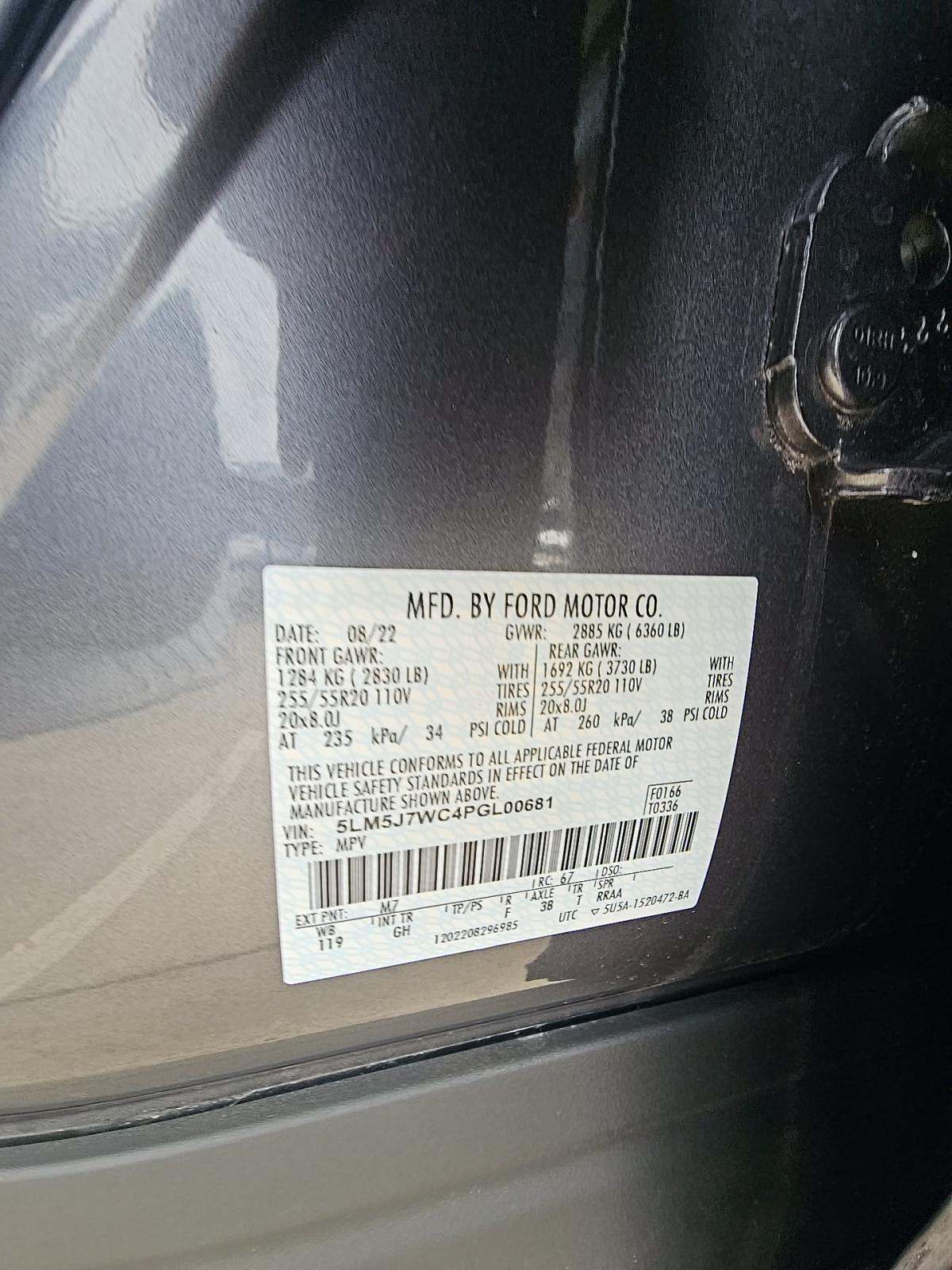 2023 Lincoln Aviator Reserve RWD