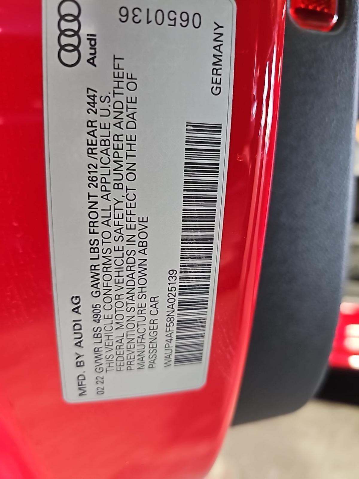 2022 Audi S5 Premium Plus AWD