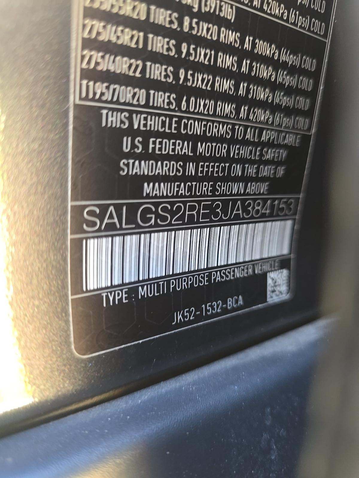 2018 Land Rover Range Rover Supercharged AWD