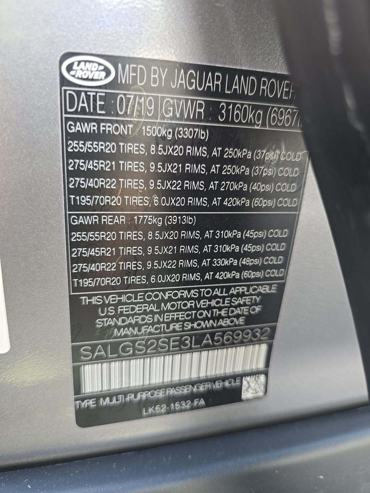 LAND ROVER RANGE ROVER - 1