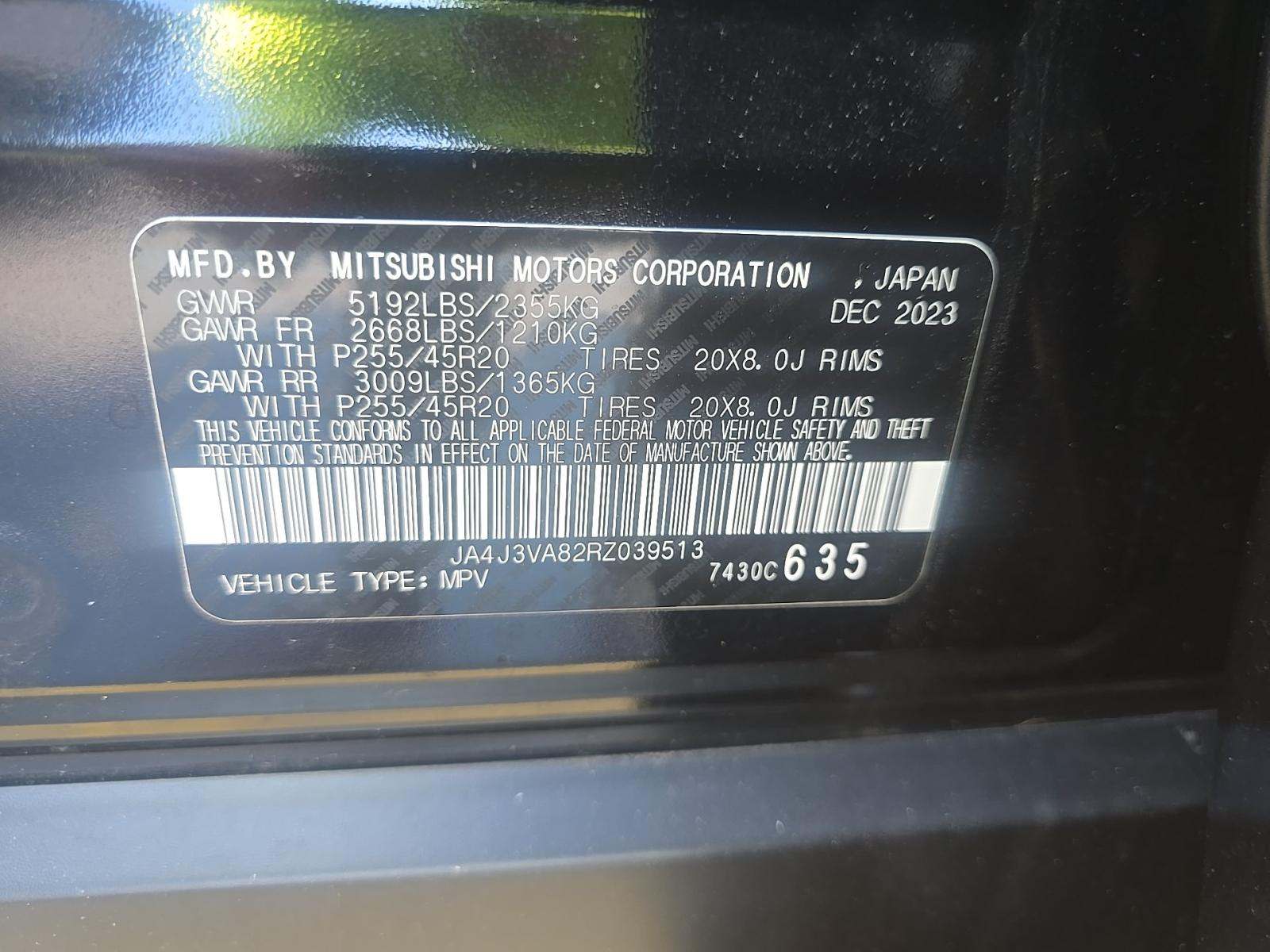 2024 Mitsubishi Outlander SE Black Edition FWD