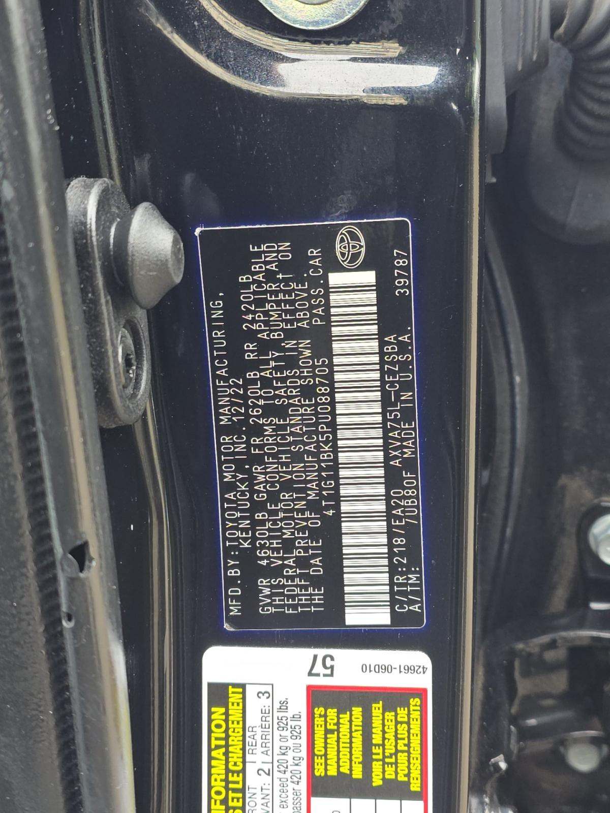 2023 Toyota Camry SE AWD