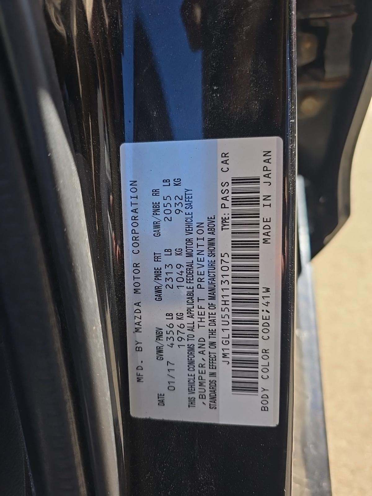 2017 MAZDA MAZDA6 Sport FWD