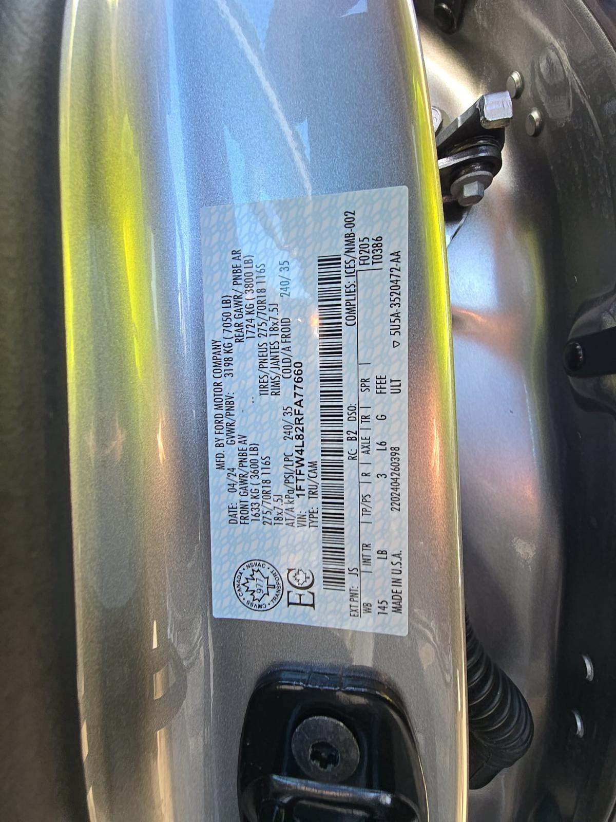 2024 Ford F-150 Tremor AWD