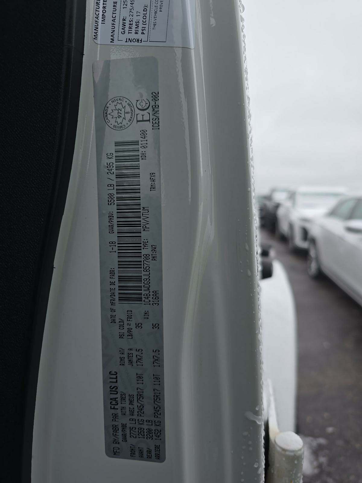 2018 Jeep Wrangler JK Unlimited Sport AWD