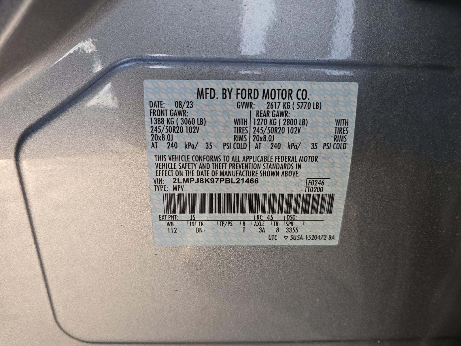 2023 Lincoln Nautilus Reserve AWD