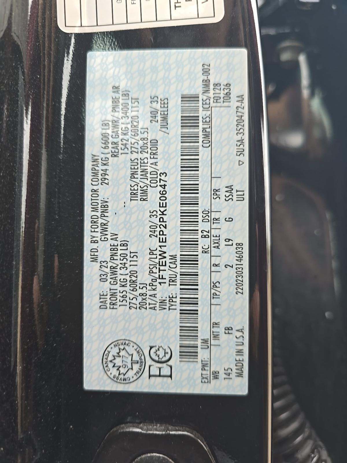 2023 Ford F-150 XLT AWD