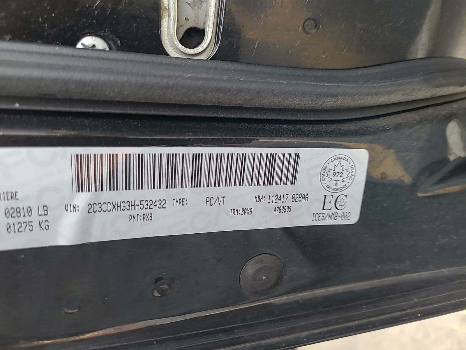 2017 Dodge Charger SXT RWD