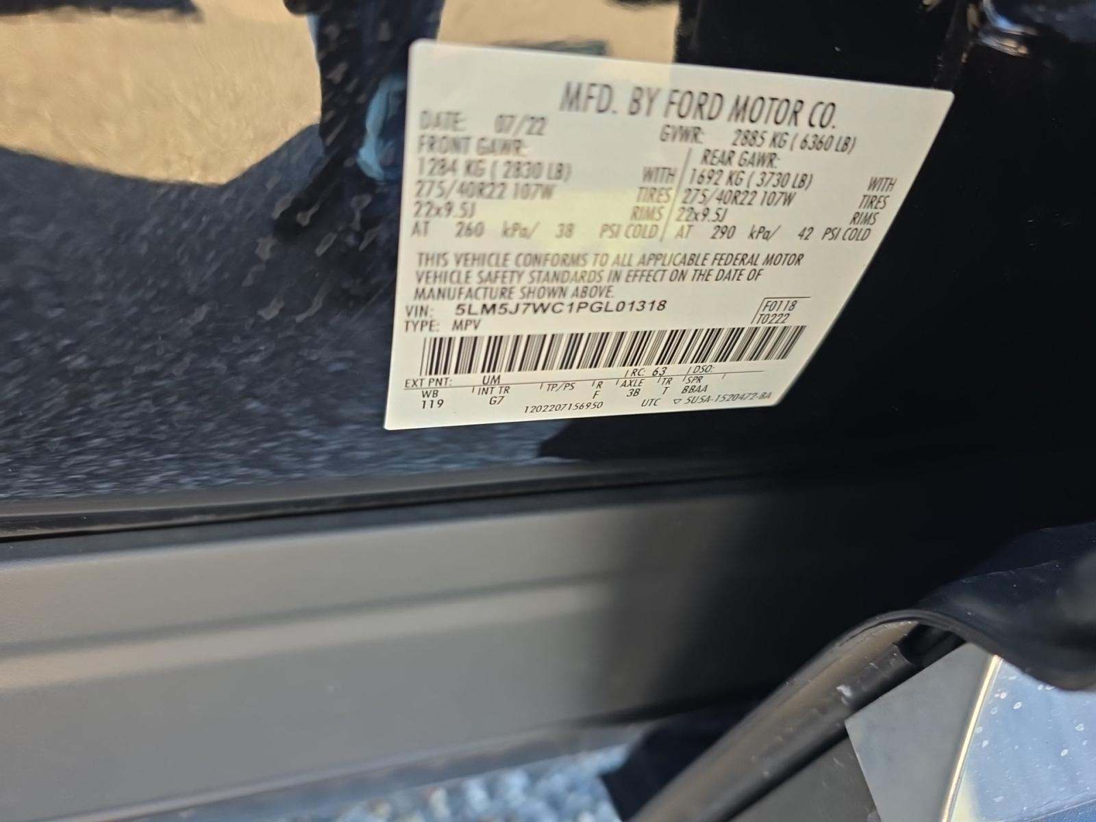 2023 Lincoln Aviator Reserve RWD