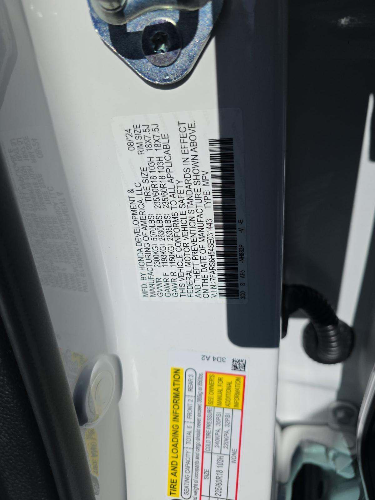 2025 Honda CR-V Hybrid Sport AWD