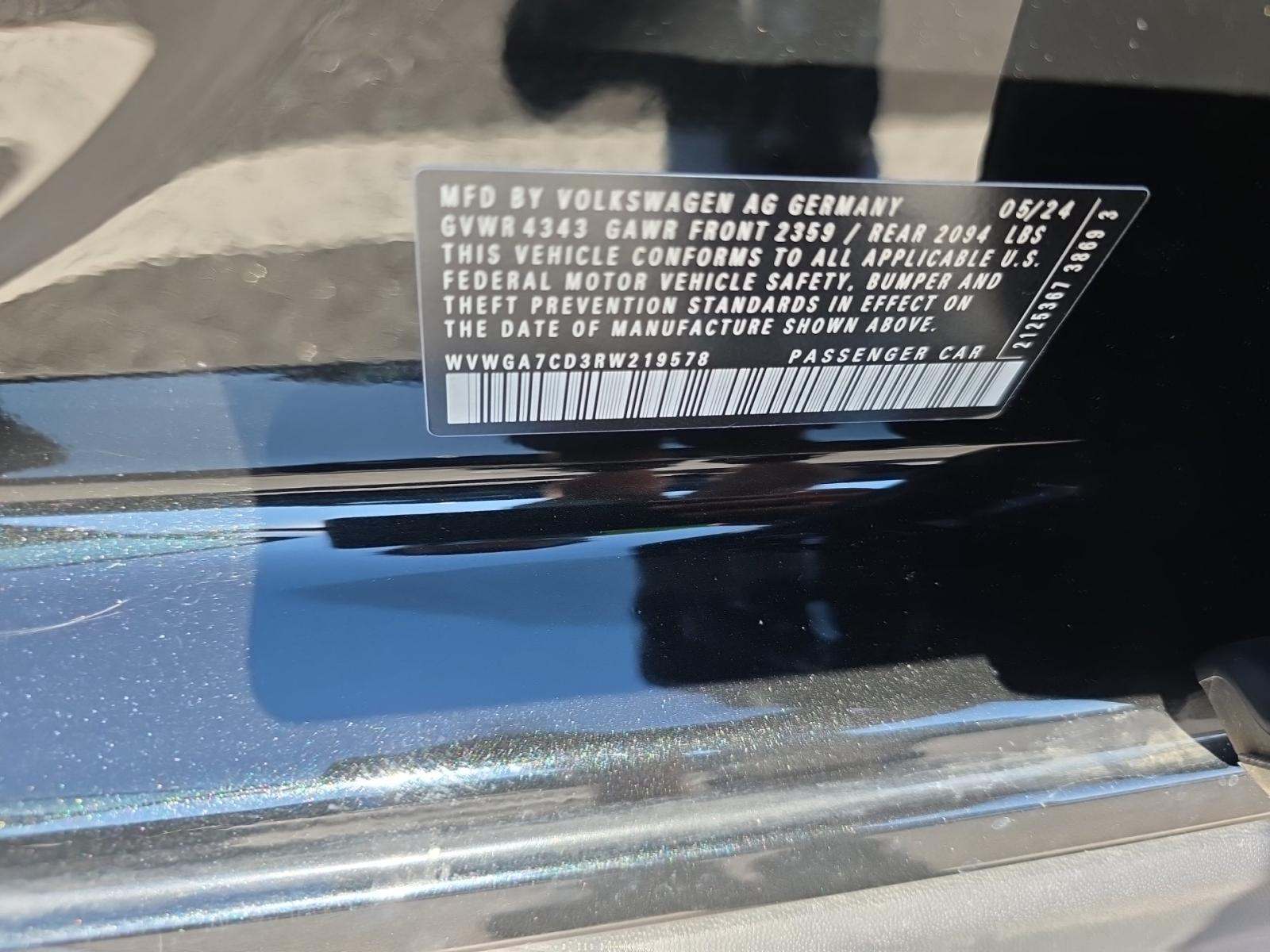 2024 Volkswagen Golf GTI 2.0T S FWD