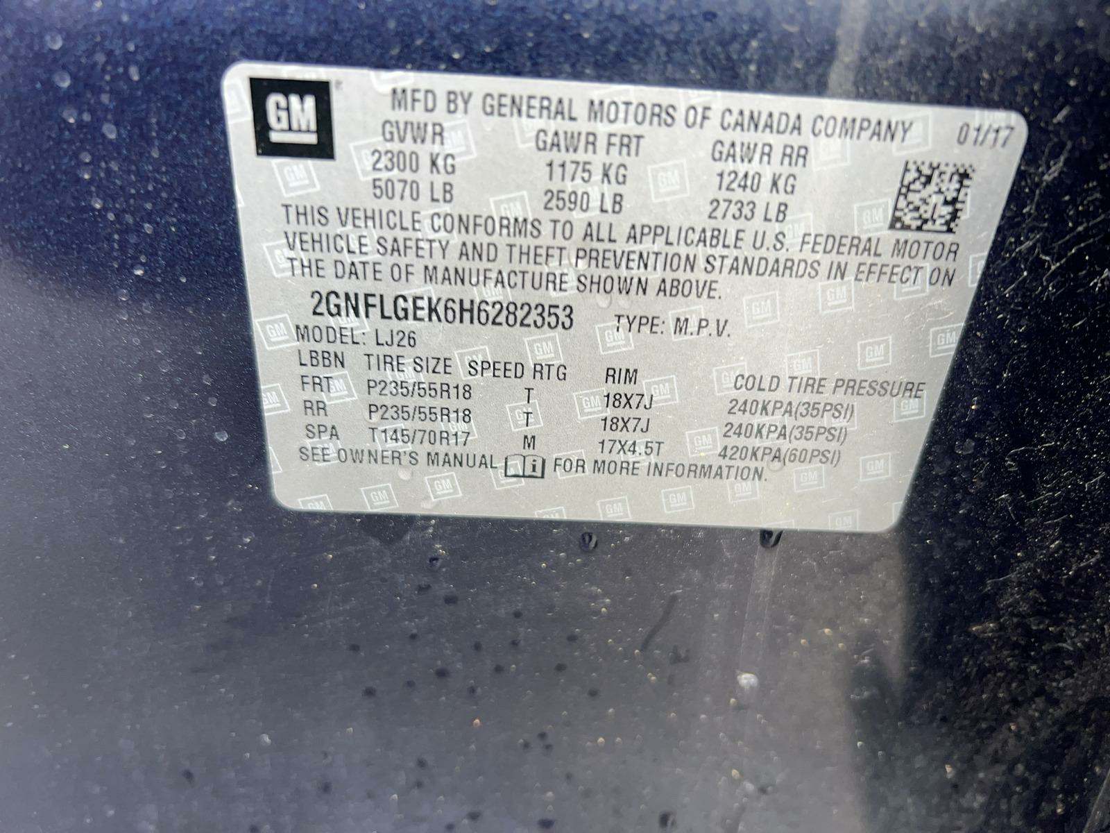 2017 Chevrolet Equinox Premier AWD