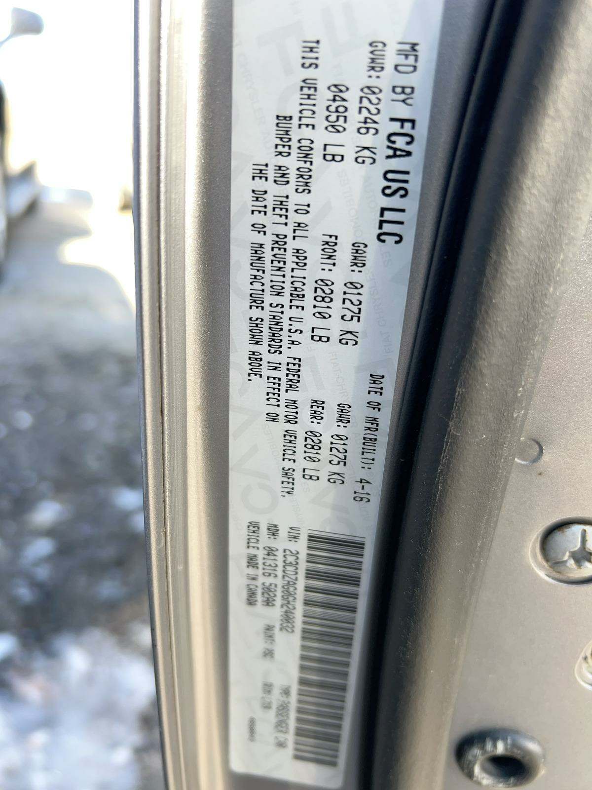 2016 Dodge Challenger SXT RWD