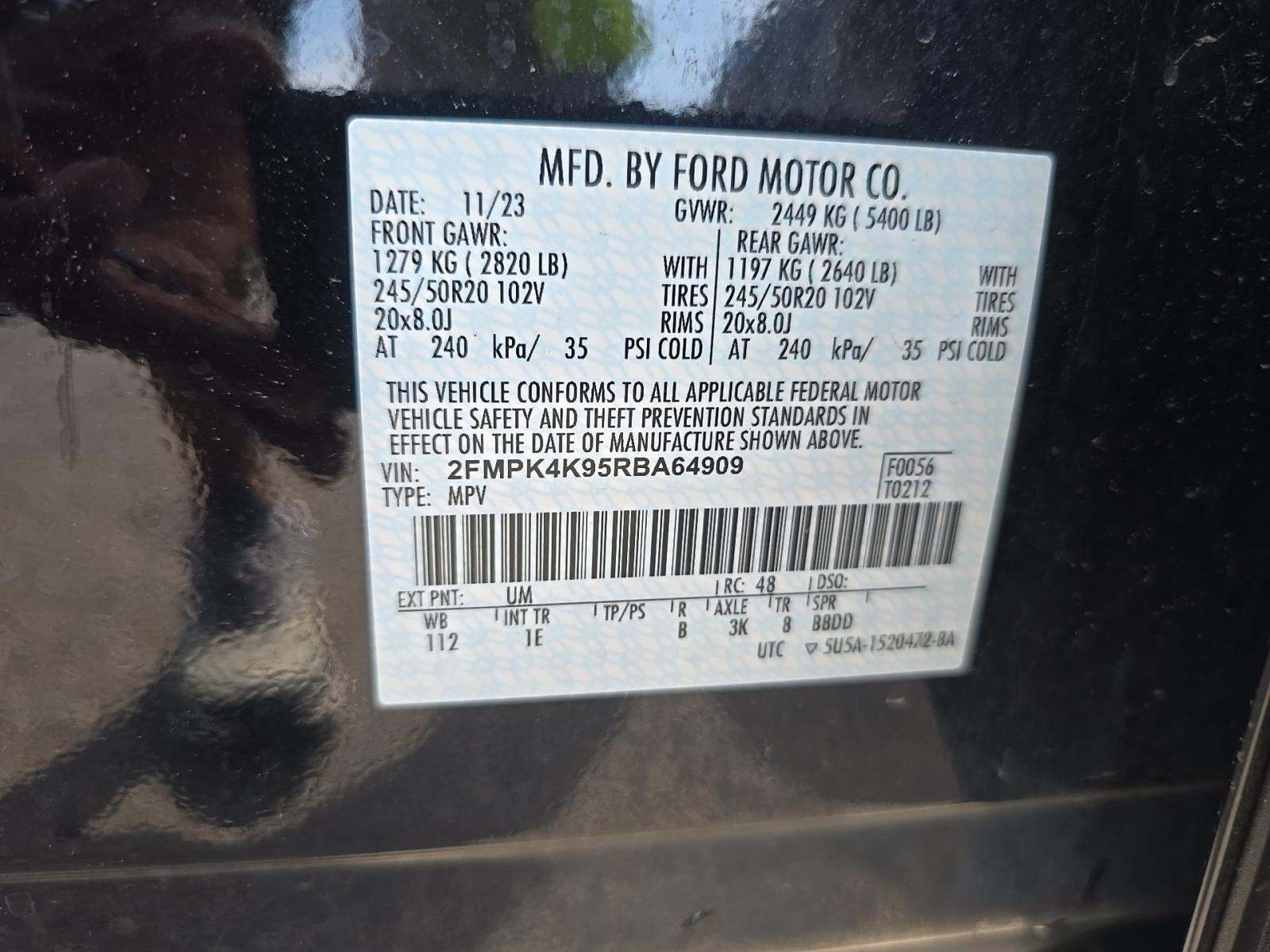 2024 Ford Edge Titanium AWD