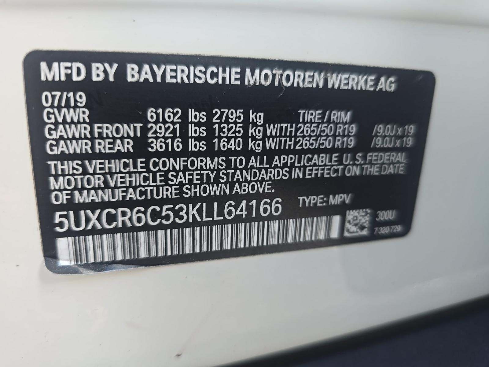 2019 BMW X5 xDrive40i AWD