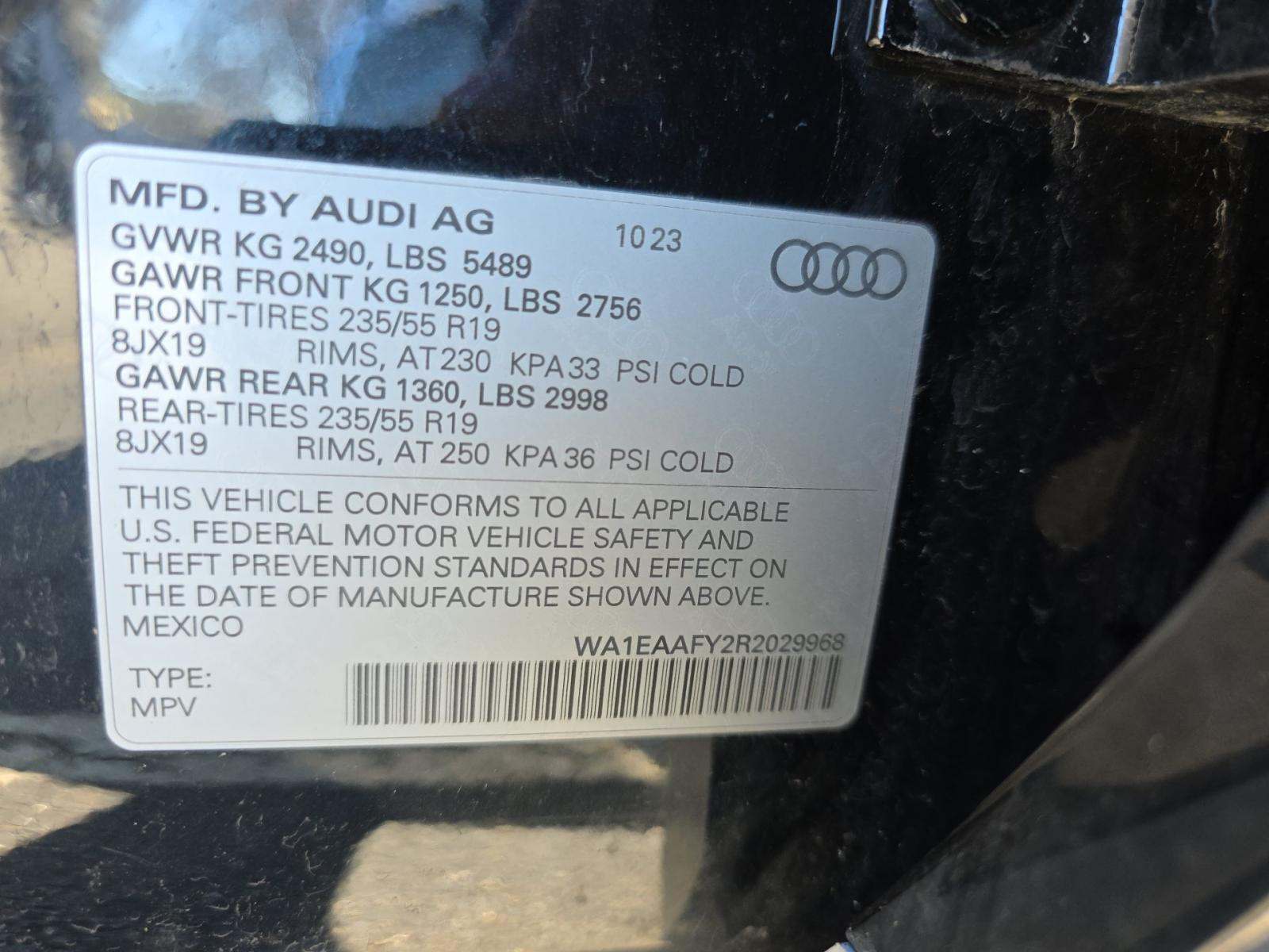 2024 Audi Q5 S line Premium Plus AWD