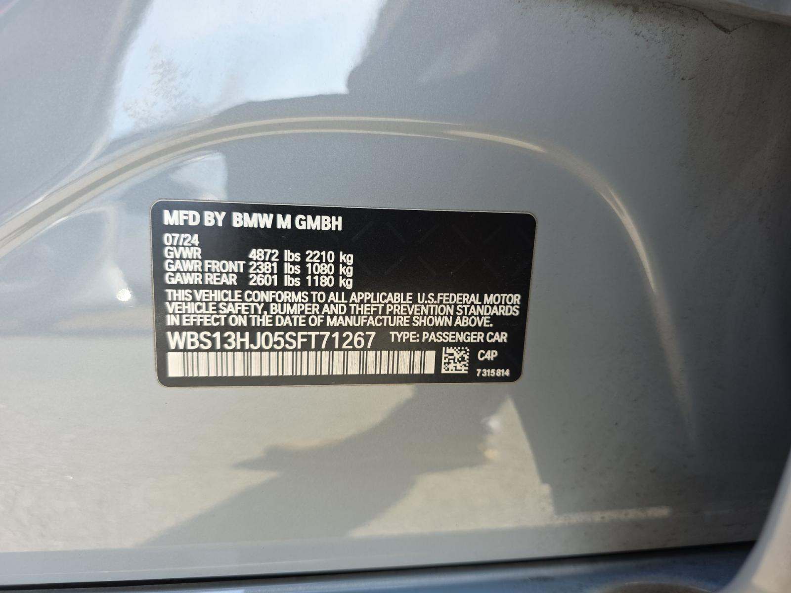 2025 BMW M3 Base RWD