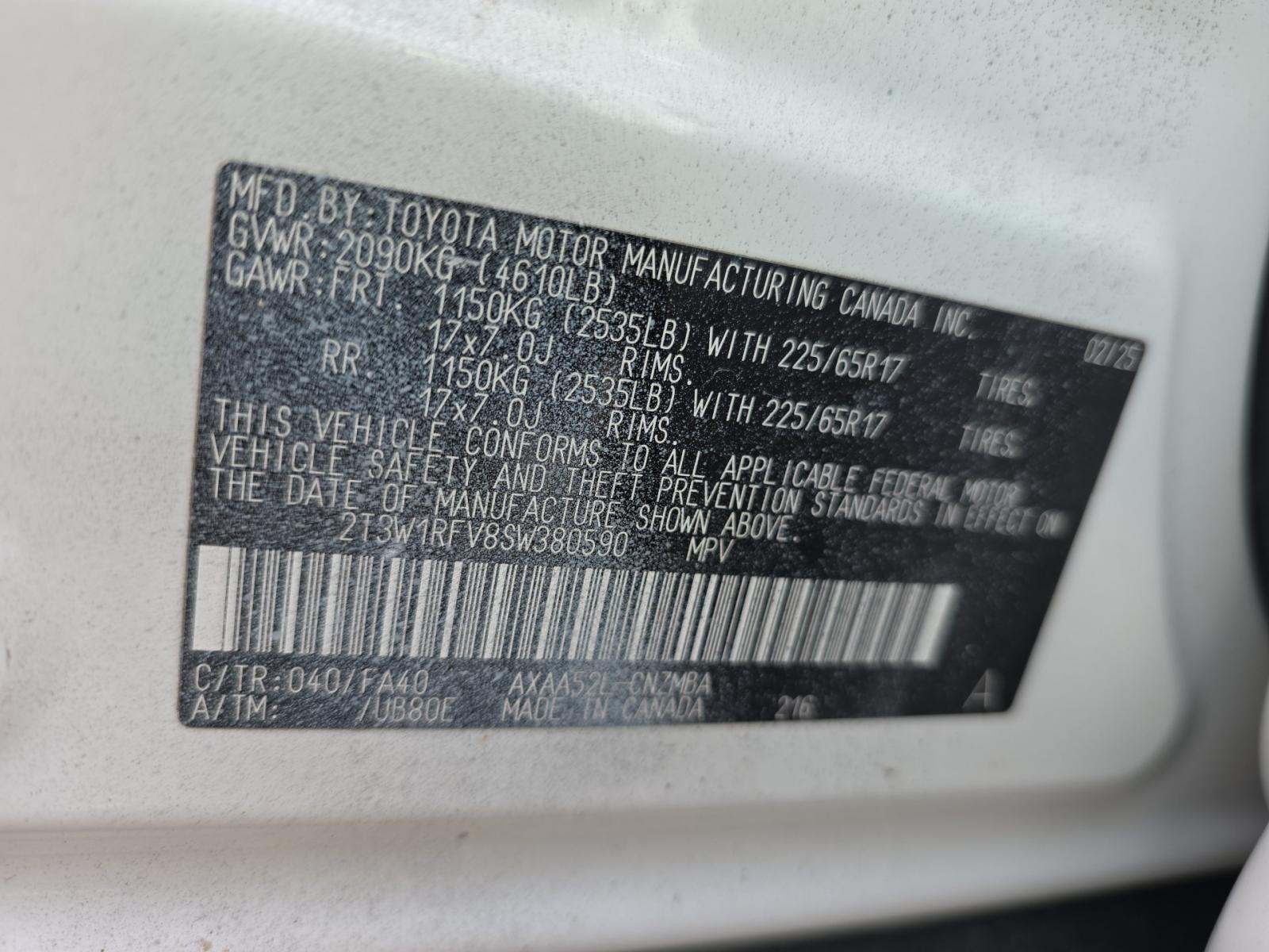 2025 Toyota RAV4 XLE FWD