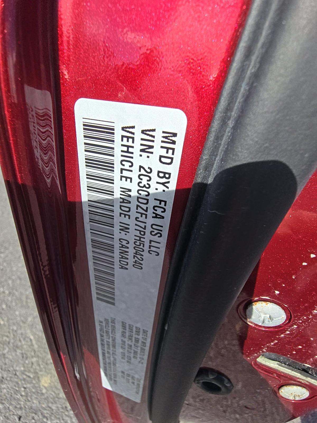 2023 Dodge Challenger R/T Scat Pack Widebody RWD