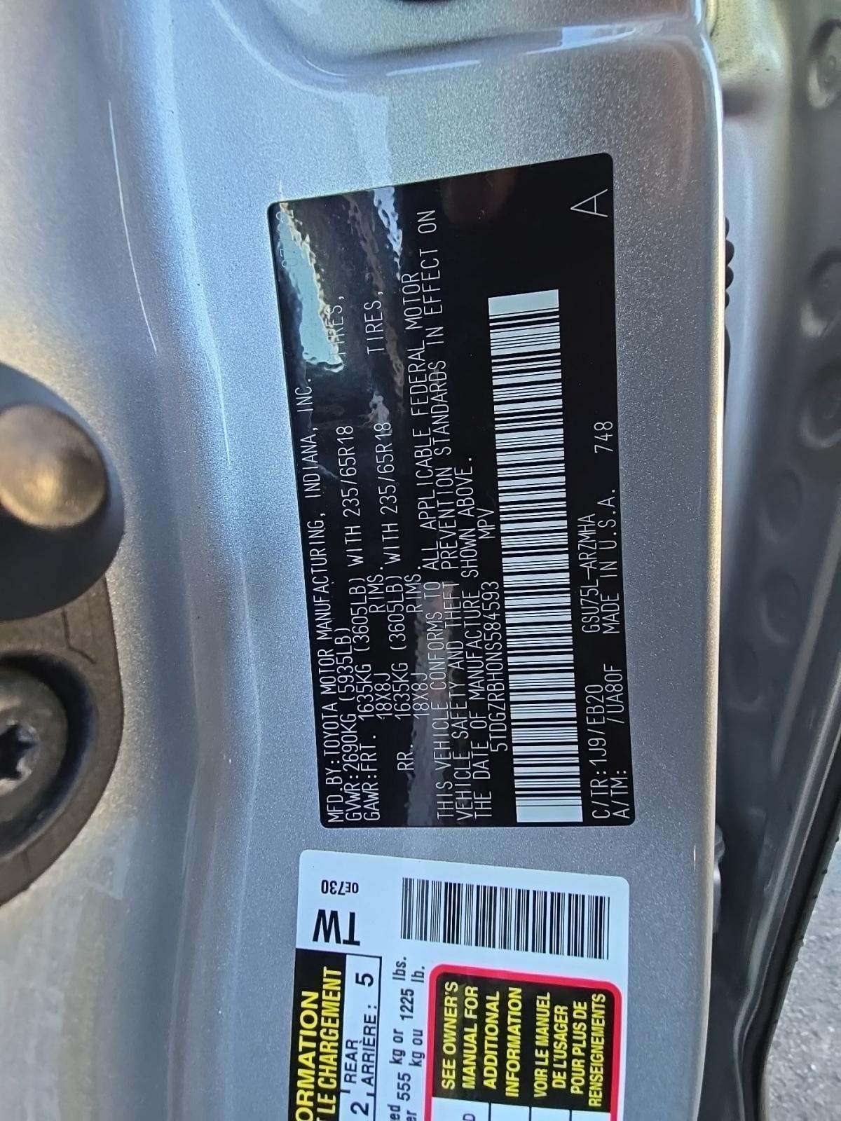 2022 Toyota Highlander XLE AWD