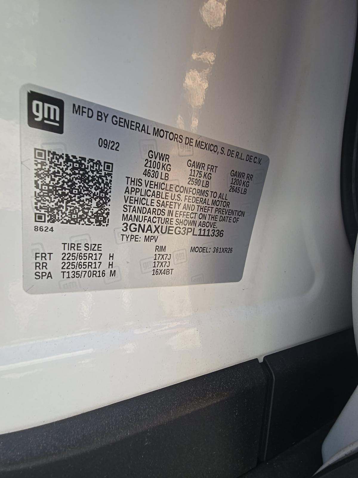 2023 Chevrolet Equinox LT AWD