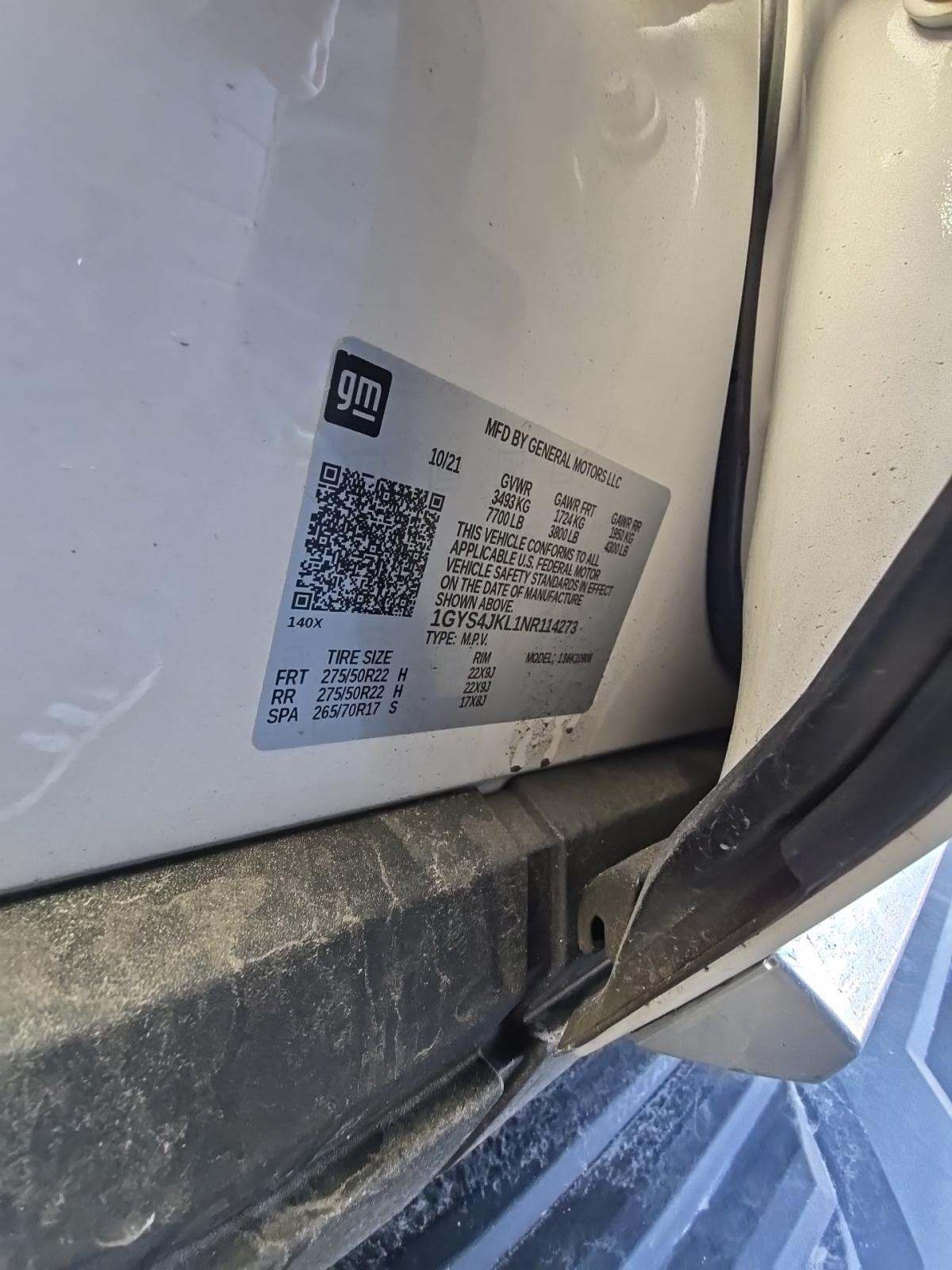 2022 Cadillac Escalade ESV Luxury AWD