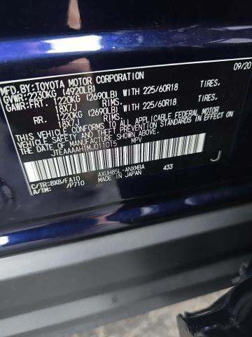 2021 Toyota Venza LE AWD