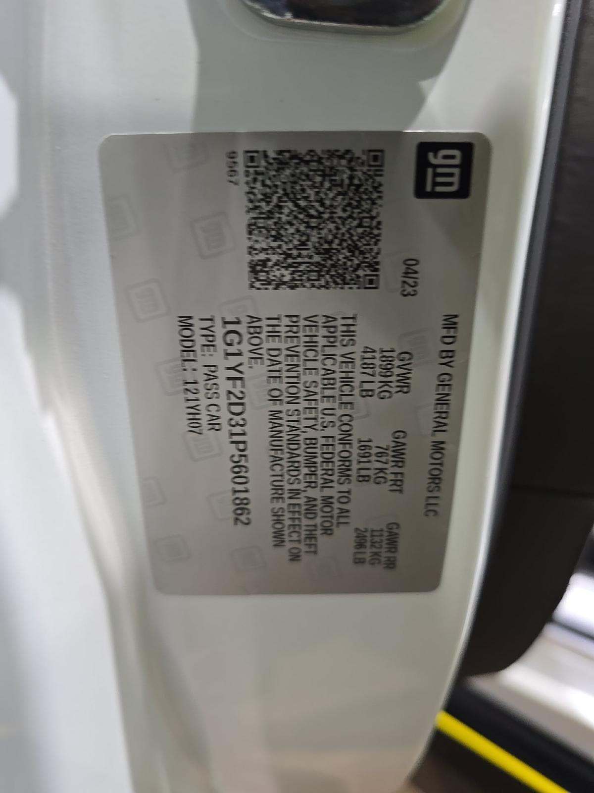 2023 Chevrolet Corvette Z06 RWD