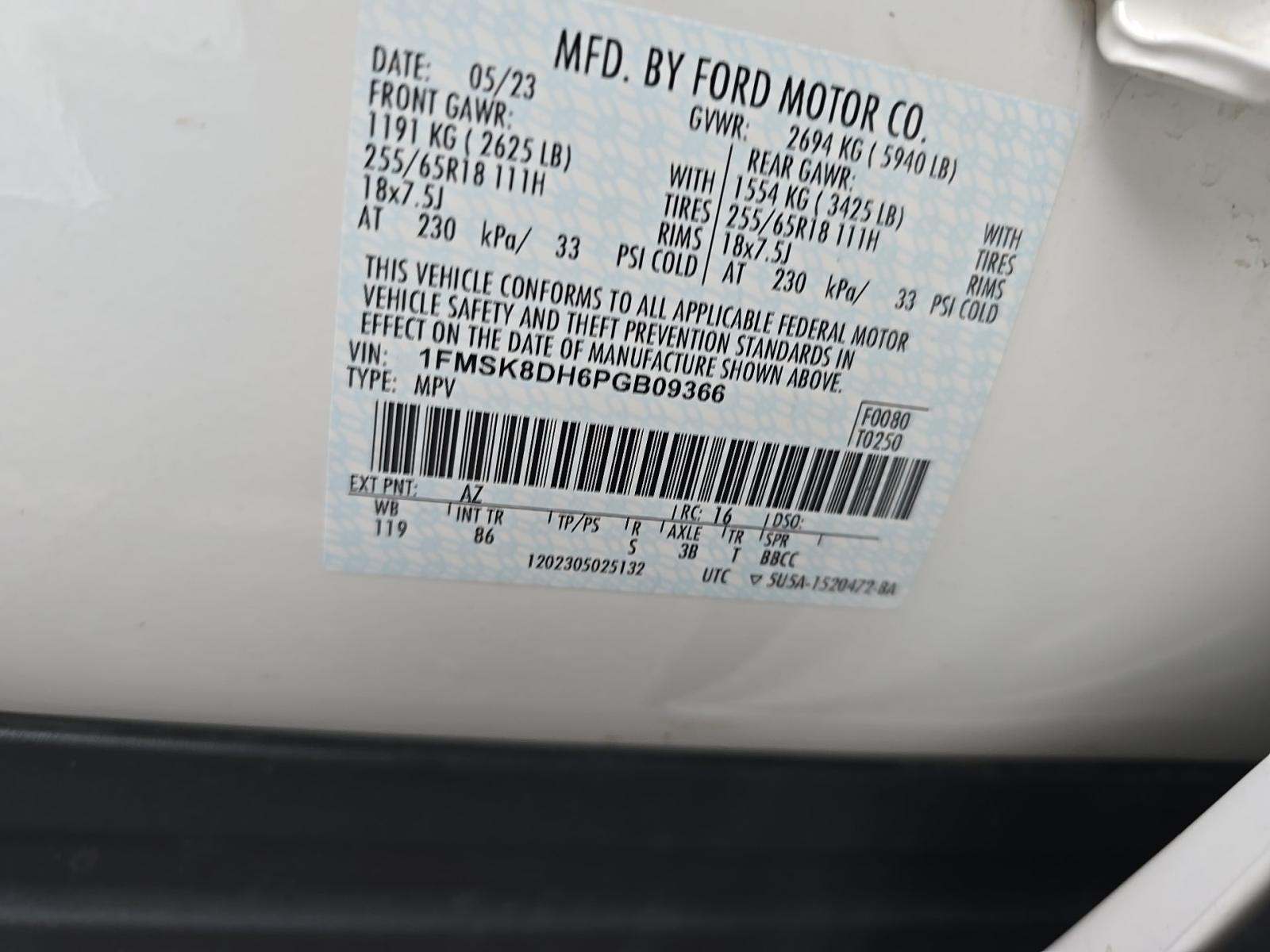 2023 Ford Explorer XLT AWD