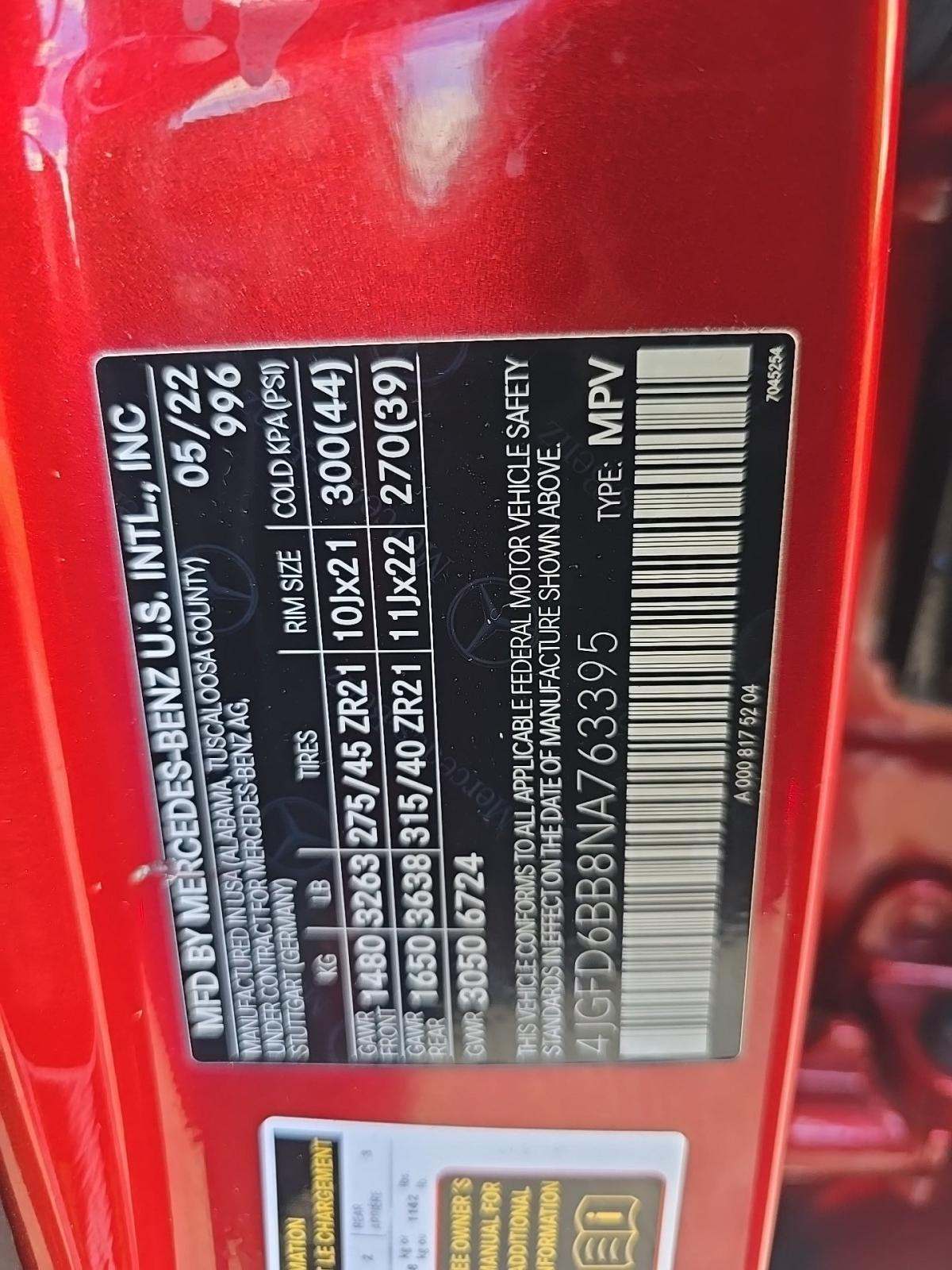 2022 Mercedes-Benz GLE AMG GLE 53 AWD