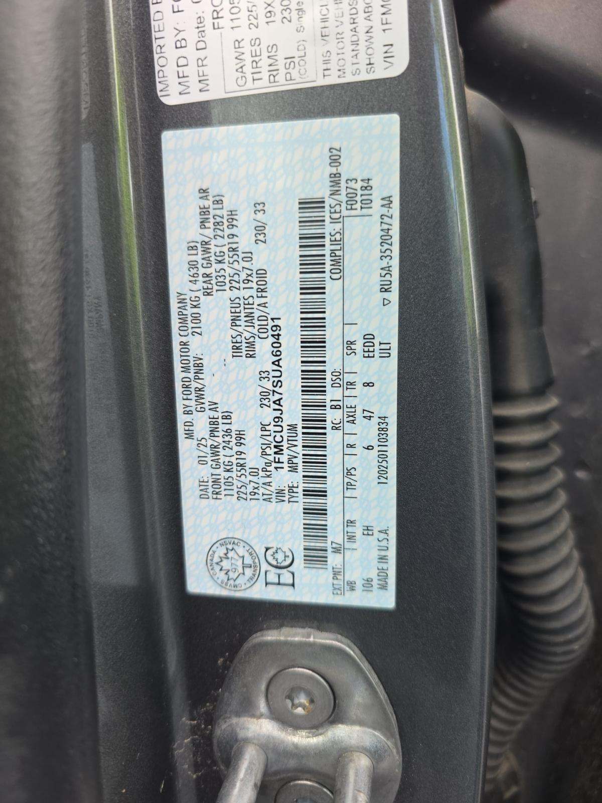 2025 Ford Escape Platinum AWD