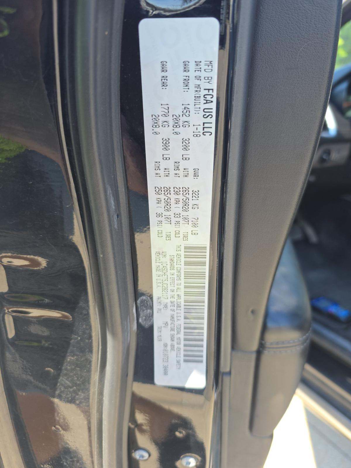 2018 Dodge Durango Citadel Anodized Platinum RWD