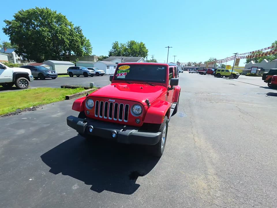 2017 Jeep Wrangler Unlimited Sahara AWD