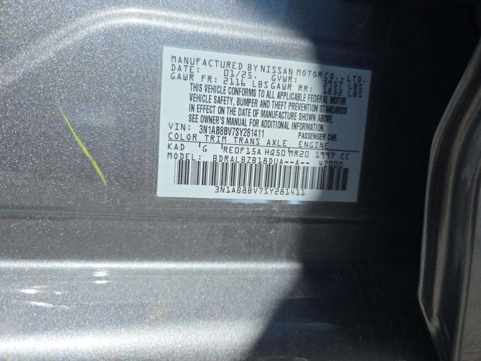 NISSAN SENTRA - 1