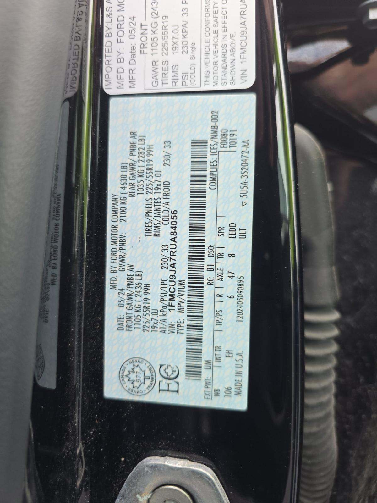 2024 Ford Escape Platinum AWD