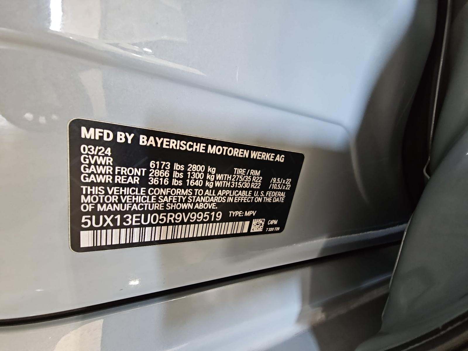 2024 BMW X5 sDrive40i RWD