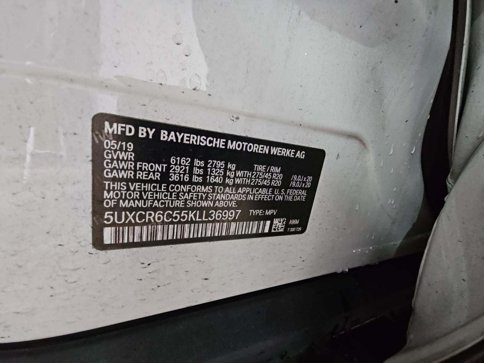 2019 BMW X5 xDrive40i AWD