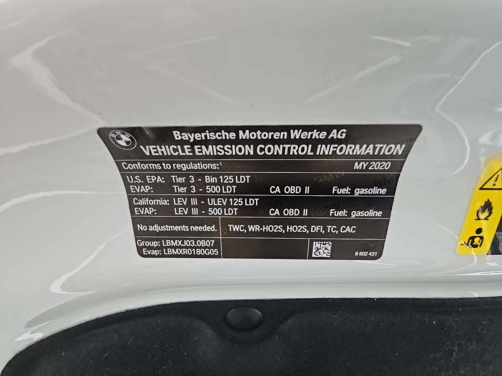 2020 BMW X5 xDrive40i AWD